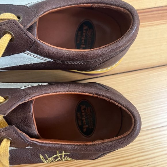 John Fluevog Discontinued 7th Heaven Racer Contrast Derby Lace Up SIze 8 Mens - Picture 4 of 4